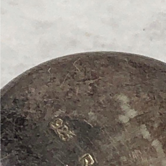 RJ Graziano onyx and marcasite locket - sterling silver 925 - vintage - Picture 5 of 5